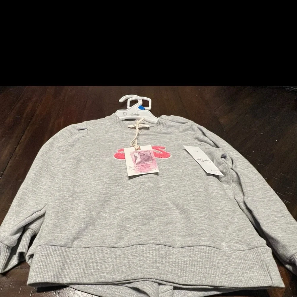 Jessica Simpson Baby Girl Gray 2 Piece Set Size 24 Months